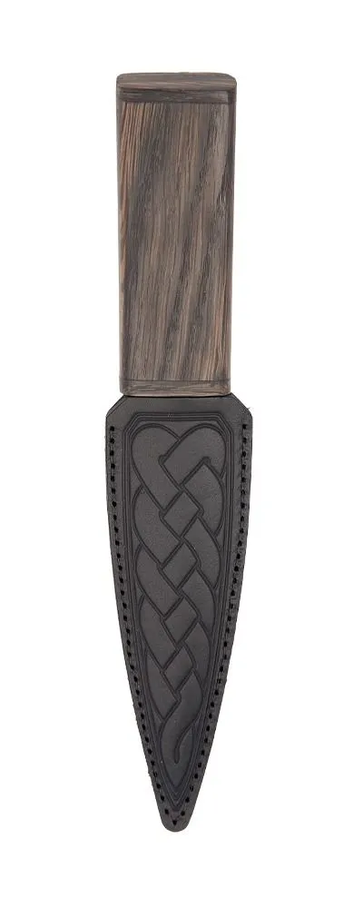 Bog Oak Arisaig Sgian Dubh