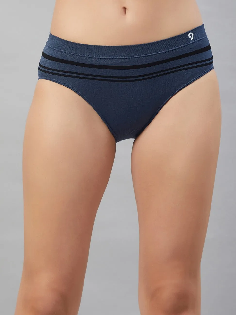 C9 Airwear Seamless Mid Brief Underwear Combo for Women - Pack of 3