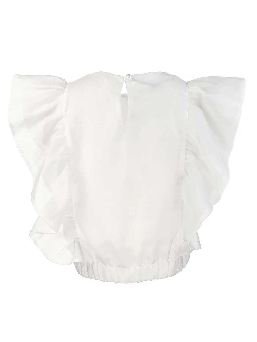 Cotton Blouse with Boutonniere - Vera