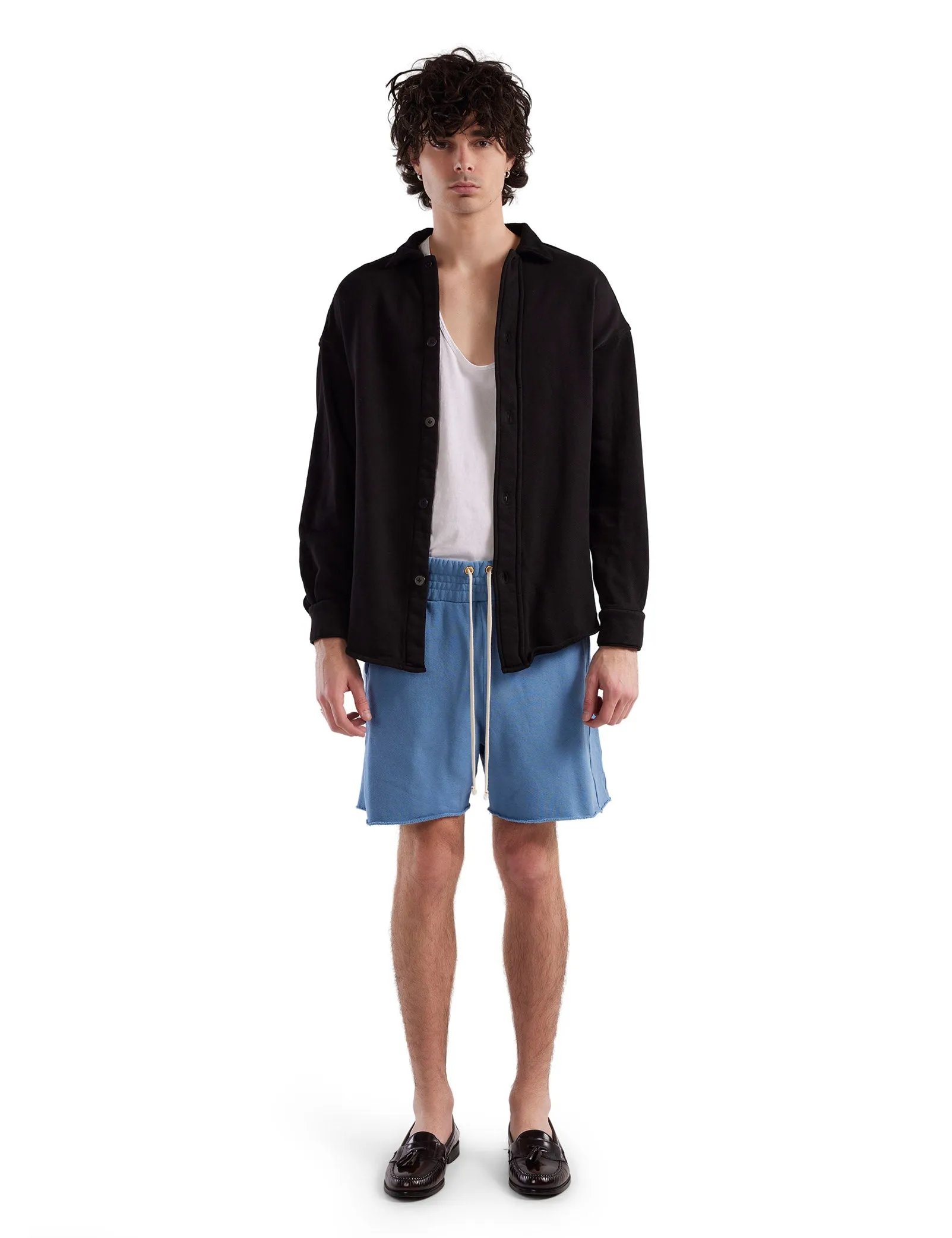 Heavyweight Oversized Button Up