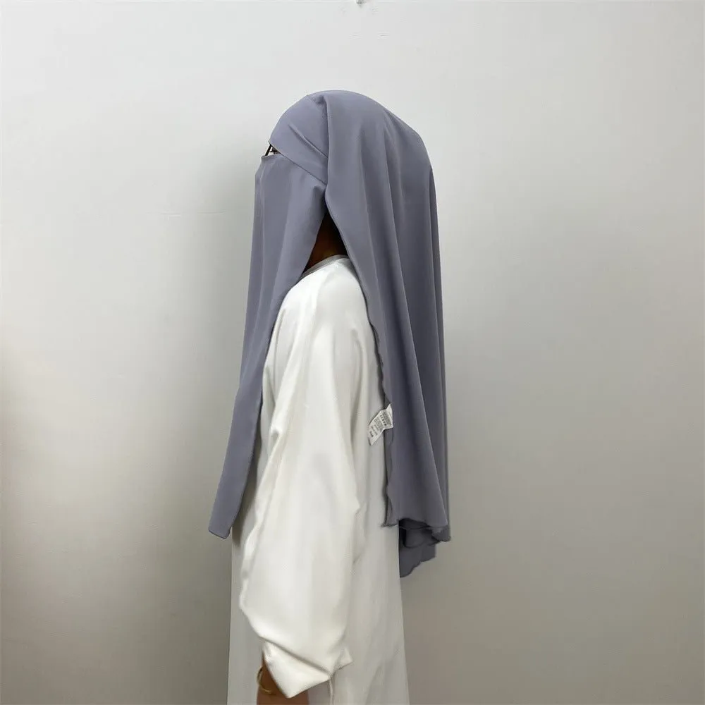 MH085 Fashionable And Versatile Nida Niqab
