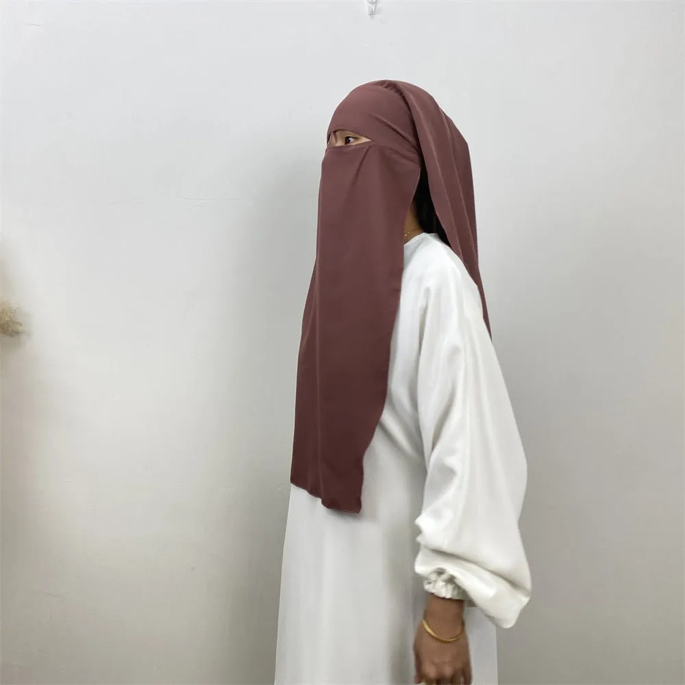 MH085 Fashionable And Versatile Nida Niqab