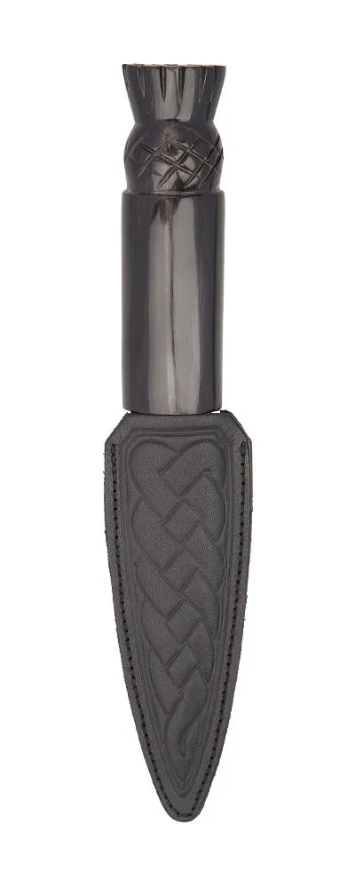 Ox Horn Thistle Sgian Dubh