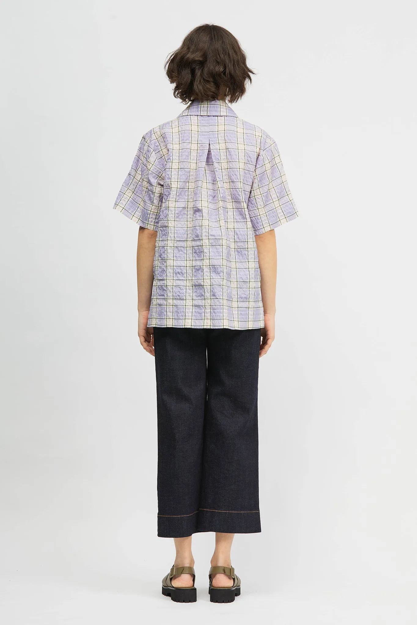 Selka Shirt Lilac Check
