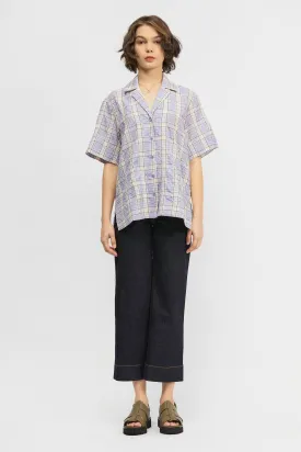 Selka Shirt Lilac Check