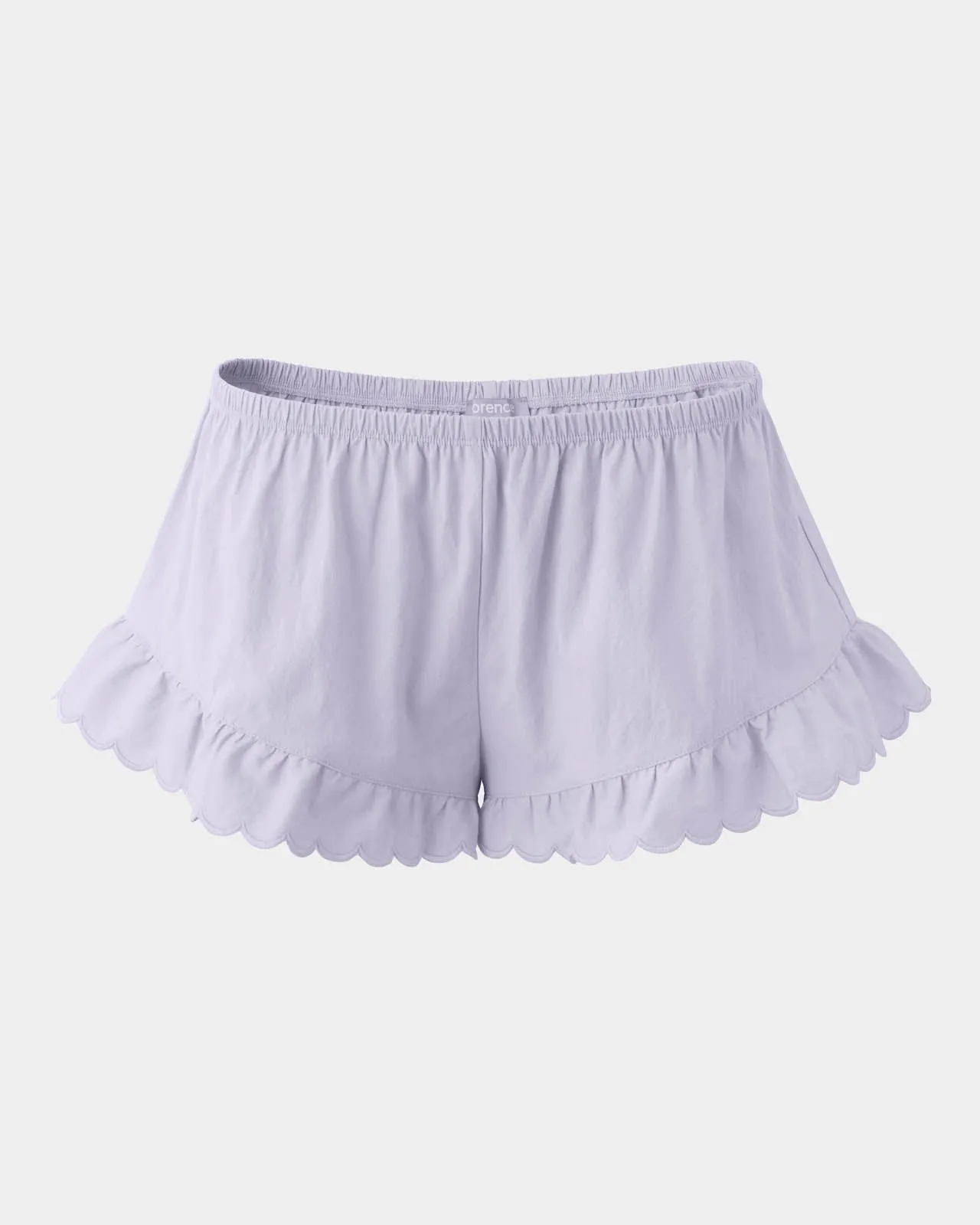 Sweet Solstice Scallop Linen Short