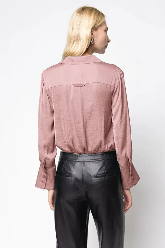 The Nina top- Nude