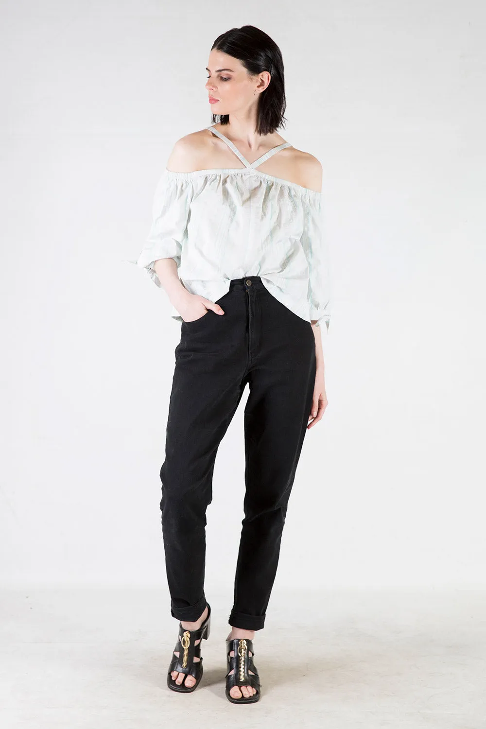 Y R George Off The Shoulder Top - SALE